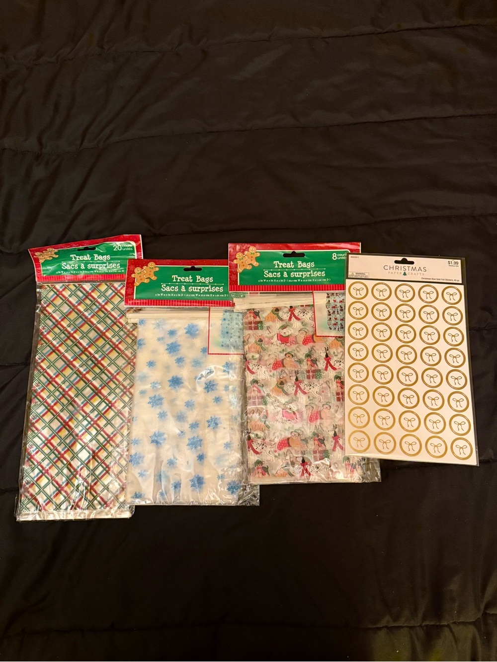 🎄☃️ Christmas Goodie Bags and Stickers ☃️🎄